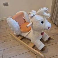 unicorno a dondolo trudi