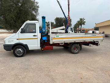 Iveco Daily 49-10 con gru, ACCETTO PERMUTE