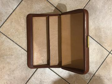 Scatola Cuoio Vintage AERONAUTICA MILITARE