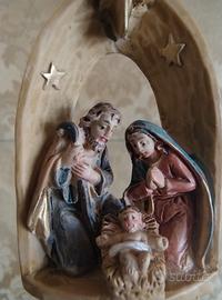 presepe in legno 