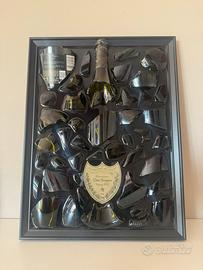 Quadro in resina epossidica Domperignon