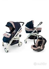 Inglesina Trilogy City TRIO Blu Tortora 8 pezzi