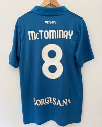 LOTTO 12 MAGLIE NAPOLI CENTENARIO McTominay 8 Tg L