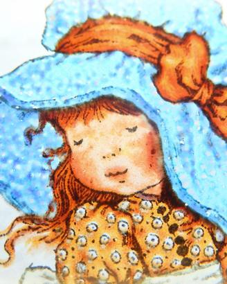 SARAH KAY Vintage1980 VETRI decorativi catturasole
