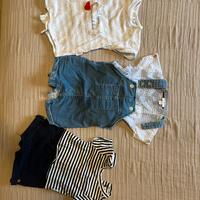 Lotto estivo neonato 0/6 mesi