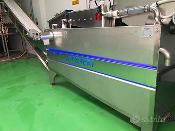 Lavatrice olive nastri trasportatori tramogge