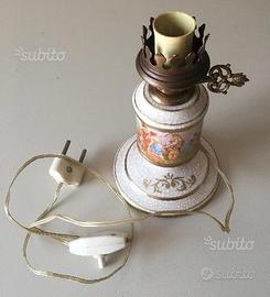 Lampada -Abat jour da comodino anni 60/70