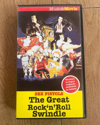 Sex Pistols vhs the great Rock’n’roll Swindle