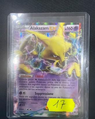Pokemon Alakazam EX 25/124