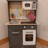 cucina hape in legno e effetti sonori