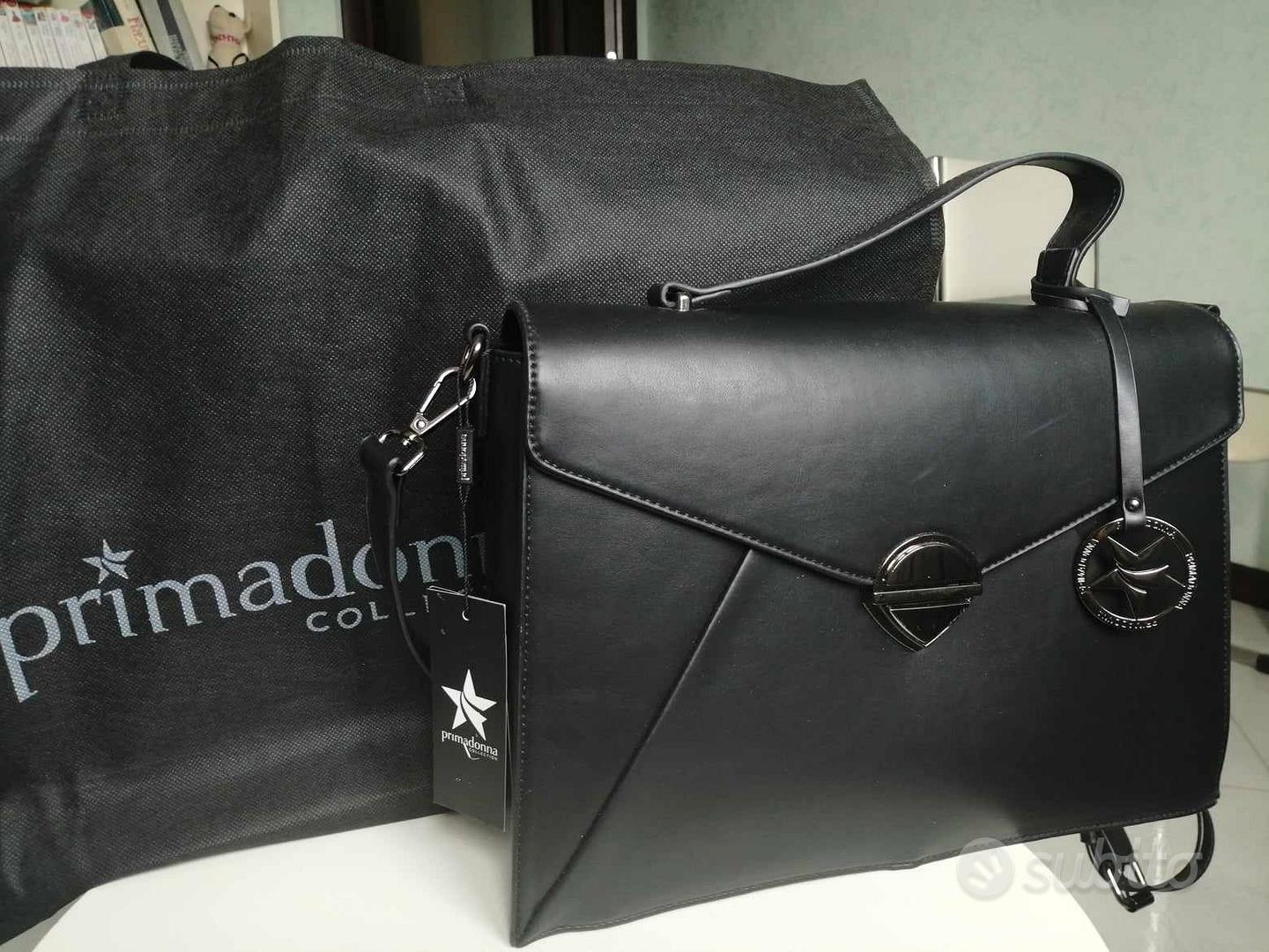 Borsa donna in ecopelle nera marca Primadonna Abbigliamento e Accessori In vendita a Roma