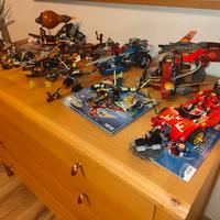 Otto set Lego Ninjago e Nexo Knights