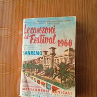 Libretto Sanremo 1968