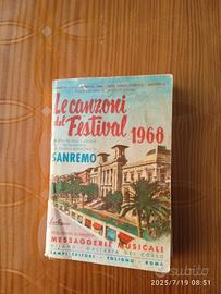 Libretto Sanremo 1968