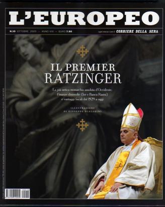 L'EUROPEO n.10/2009: IL PREMIER RATZINGER
