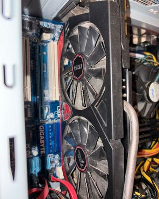 PC Desktop Gaming i7-GTX 760 MSI-16GB Ram-SSD+HDD
