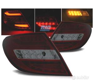 FANALI MERCEDES CLASSE C W204 SEDAN 07-11 BAR LED 