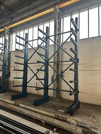 Cantilever monofronte: spalla altezza 5 mt