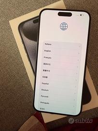 Iphone 15 pro Max 256gb