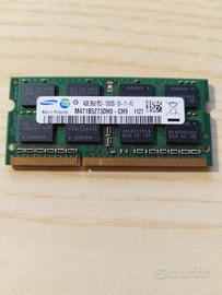 4 GB RAM SAMSUNG DDR3 SODIMM 1333 Mhz