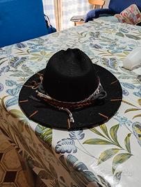 cappello stile Johnny Depp ,unico al mondo.