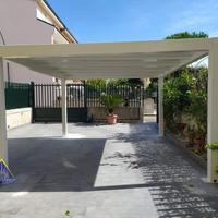 Pergola 4x4 a tetto fisso nuova