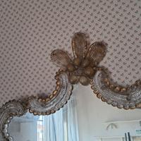 specchio con cornice Murano