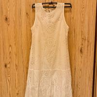 Vestito Michael Kors bianco Sangallo TAGLIA S