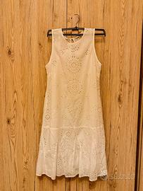 Vestito Michael Kors bianco Sangallo TAGLIA S