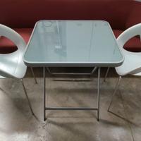 Set con tavolo pieghevole e sedie Gaber Moema