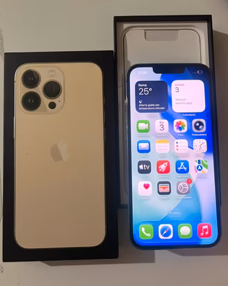 Iphone 13 pro gold 128 gb batteria 93%