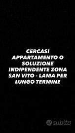 Appartamento o soluzione indipendente