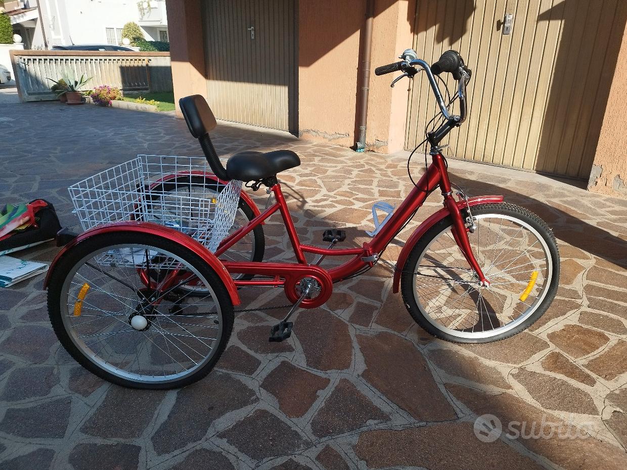 Bici Elettrica Bici A Tre Ruote Usata Triciclo Bici Con Rotelle