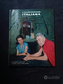 L'ILLUSTRAZIONE ITALIANA N°9(Sett.1958) EZRA POUND