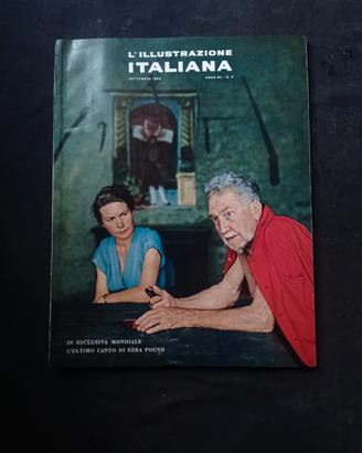 L'ILLUSTRAZIONE ITALIANA N°9(Sett.1958) EZRA POUND
