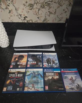 Sony PlayStation 5 come nuova+7 giochi TOP