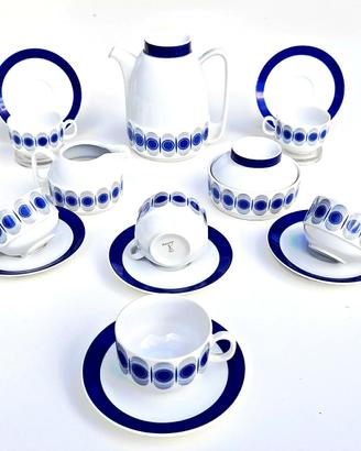 set caffè vintage psichedelico space age 