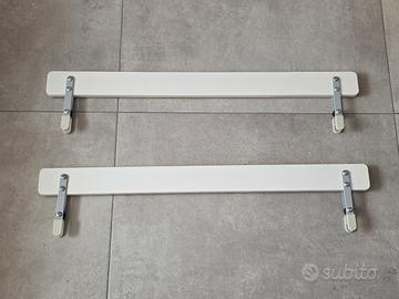 Spondine IKEA Vikare 90 cm bianche