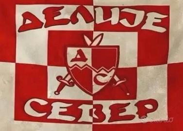 Bandiera Ultras Stella Rossa