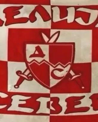 Bandiera Ultras Stella Rossa