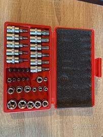 Inserti torx maschio femmina torx forata