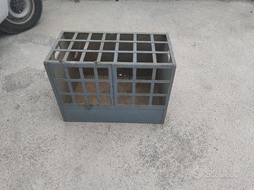 Trasportino in ferro per animali 