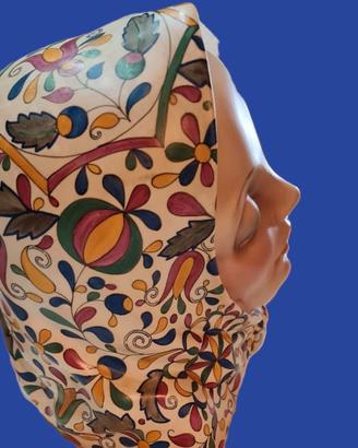 busto in ceramica della manifattura Lenci,