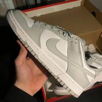 Nike Dunk Low Grigio e Bianco 42.5 Nuove