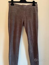 Leggins velluto grigio Benetton