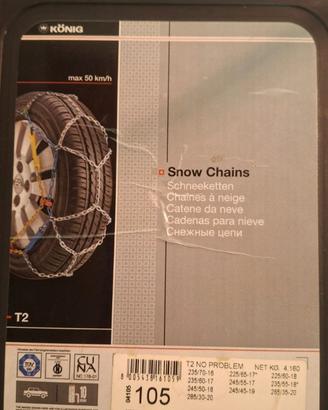 Catene da neve Konig T2 mod.105