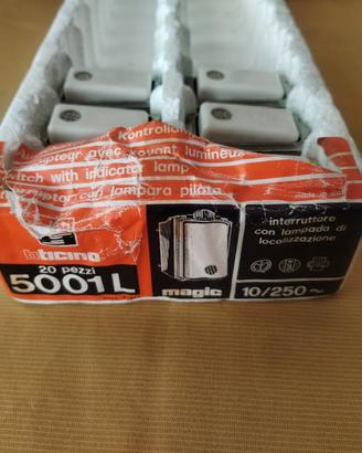 interruttore luminoso bticino magic 5001 L