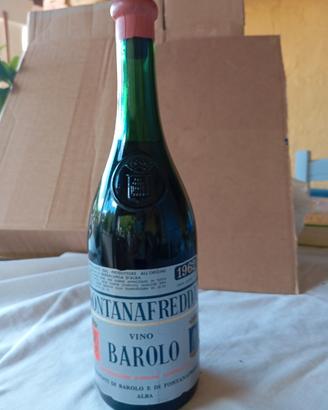 bottiglia barolo da collezione 