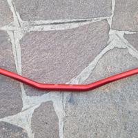 Manubrio 28mm rosso moto