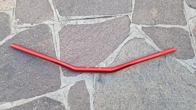 Manubrio 28mm rosso moto